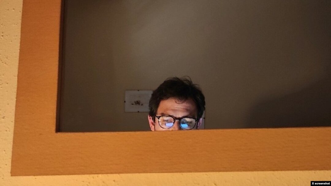 An undated photo from Antoine Galindo's X account purports to show the French journalist. Galindo, who works for the Paris-based media outlet Africa Intelligence, was arrested on assignment in Ethiopia. 