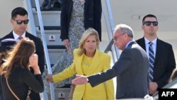 Перша леді США Джилл Байден прибула до аеропорту Орлі в Парижі, 24 липня 2023 року