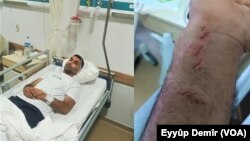 Karkerê Kurd Ozal Urtekîn, di Nexweşxaneyê de