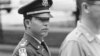 FILE - Lt. William Calley is pictured in 1971. He was the only person held legally accountable for killing hundreds of residents of My Lai village in Vietnam in 1968.
