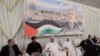 People attend the mourning house for assassinated Hamas chief Ismail Haniyeh in Doha, Qatar, Aug. 2, 2024. 