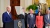 Tổng thống Joe Biden phát biểu về sắc lệnh hành pháp tại Phòng Đông tại Nhà Trắng ở Washington, ngày 4 tháng 6 năm 2024.
