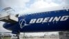 FILE - The Boeing 777X airplane is shown at the Paris Air Show in Le Bourget, north of Paris, France, on June 19, 2023. 