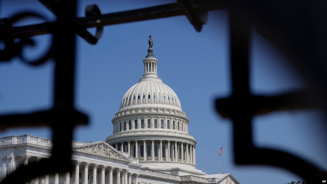 The US Capitol is seen in Washington, May 21, 2023. 