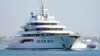 FILE - The superyacht Amadea sails into the San Diego Bay, June 27, 2022, The G7 said Friday it reached an agreement to provide a loan of around $50 billion to Ukraine. The loan will be repaid with the interest generated by Russian assets seized and frozen after the war started.