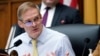 FILE - Chairman Jim Jordan, R-Ohio, left, speaks during a House Judiciary subcommittee hearing on Capitol Hill, Feb. 9, 2023.