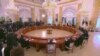 African leaders meeting with Russian President Vladimir Putin in Saint Petersburg, Russia
