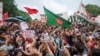 Activists march against Prime Minister Sheikh Hasina and her government to demand justice for the more than 200 people killed in last month's violent demonstrations in Dhaka, Bangladesh, Aug. 2, 2024.