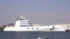 Jahti 118 metra i gjatë që i përket oligarkut rus Andrey Melnichenko i ankoruar në portin e Ras al-Khaimah, Emiratet e Bashkuara Arabe (31 maj 2022).