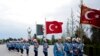 Roja turke e nderit gjatë një ceremonie zyrtare (16 maj 2022)