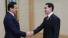 Turkmaniston Prezidenti Sardor Berdimuhammedov (o'ngda) O'zbekiston Prezidenti Administratsiyasi rahbari Sardor Umurzoqov bilan, 2022-yil, 12-dekabr.