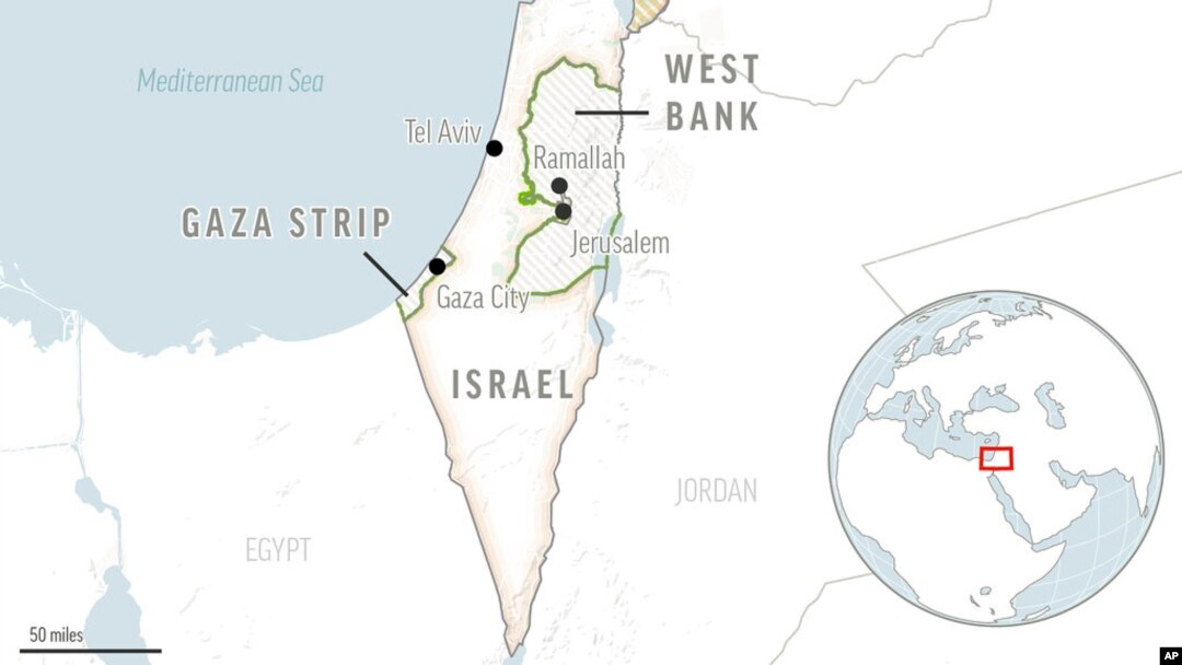 Israel, the Gaza Strip and the West Bank
