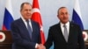 Ministri i jashtëm turk mirëpriti në Ankara homologun e tij rus 