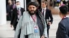 Russia Economic ForuThe First Vice-Chairman of Afghanistan Chamber of Commerce and Investment Mohammad Younus Momand walks on the sidelines of the St. Petersburg International Economic Forum in St.Petersburg, Russia, June 17, 2022. 