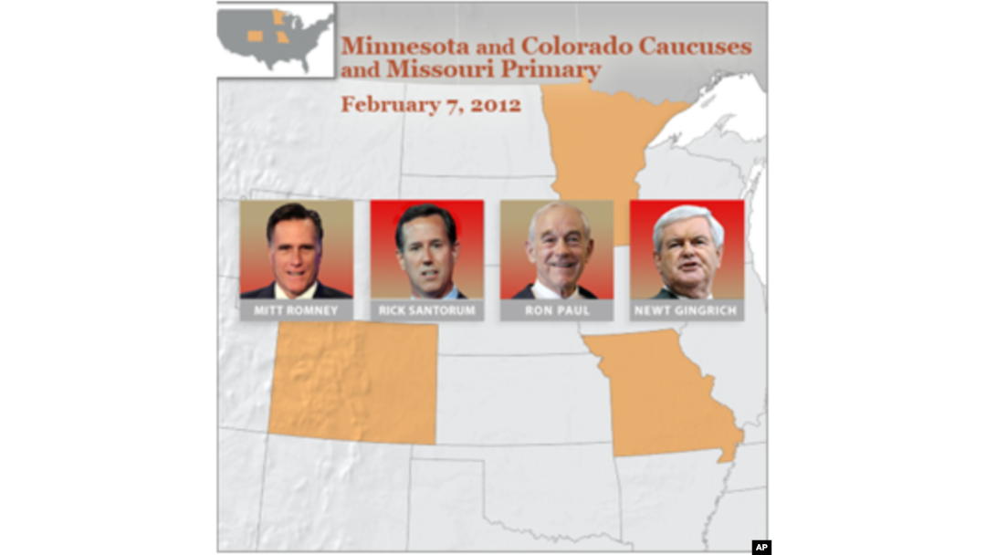 Santorum Leading in Minnesota Caucus, Missouri Primary