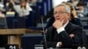 Designated president of the European Commission Jean-Claude Juncker attends a debate on his election at the European Parliament in Strasbourg, July 15, 2014. 