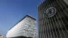 FILE - The headquarters of the World Health Organization (WHO) is pictured in Geneva, Switzerland.
