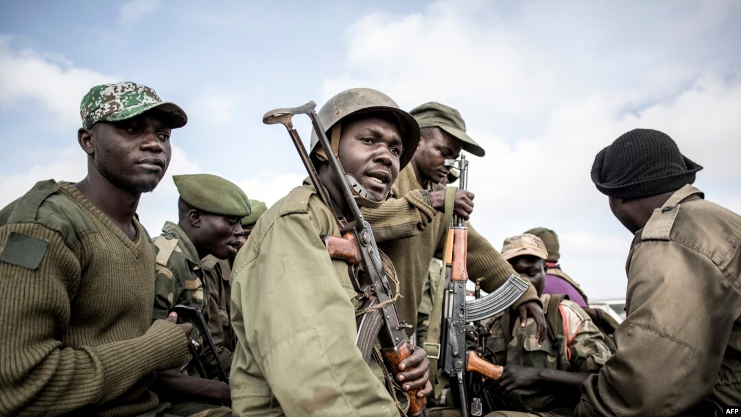 Ba soda ya FARDC na Butembo, Nord-Kivu, 18 mai 2019.