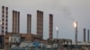 FILE - The Abadan oil refinery is seen in southwest Iran, Sept. 21, 2019.