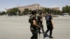 Security forces loyal to Turkish President Recep Tayyip Erdogan guard the General Staff headquarters in Ankara, July 17, 2016. 