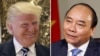 File - This image shows then-President-elect Donald Trump and Prime Minister of Vietnam Nguyen Xuan Phuc.