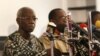Electoral Commission Chairman Kwadwo Afari-Gyan gives the presidential election results at the electoral commission in Accra January 3, 2009. 