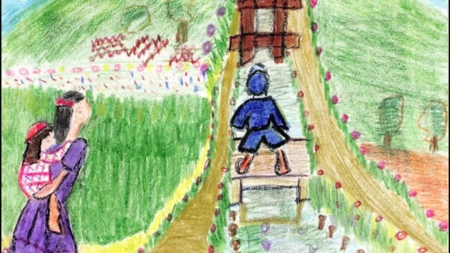 Drawings by Children in Hiroshima Show Hope and Peace