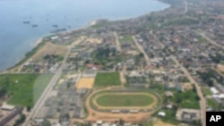 Vista aérea de Cabinda