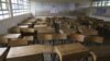General view of an empty classroom at St Mary Primary School in Nairobi, Kenya, Sept. 6, 2011, because of a teachers' national strike. 