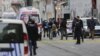 Police secure the area following a suicide bombing in a major shopping and tourist district in central Istanbul, March 19, 2016. 
