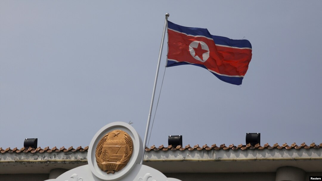중국 랴오닝성 단둥의 북한 영사관. (자료사진)