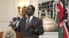 Kenyan Prime Minister Raila Odinga addresses the foreign journalists in Nairobi, Kenya, June 12, 2012. 