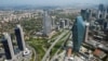 FILE - The business and financial district of Levent, which comprises leading Turkish companies' headquarters and popular shopping malls, is seen from the Sapphire Tower in Istanbul, Turkey, May 3, 2016.