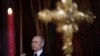 Russian Orthodox Patriarch Kirill leads Easter service in Moscow