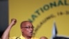 President Jacob Zuma sings before addressing delegates during the opening of their elective conference of the ruling African National Congress (ANC) at the University of the Free State in Bloemfontein, South Africa, December 16, 2012. 