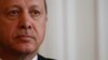 Turkish President Recep Tayyip Erdogan addresses journalists during a press conference in the Bosnian capital of Sarajevo, May 20, 2015. 