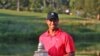 Dan wasa Tiger Woods, rike da kofi a shekarar 2012