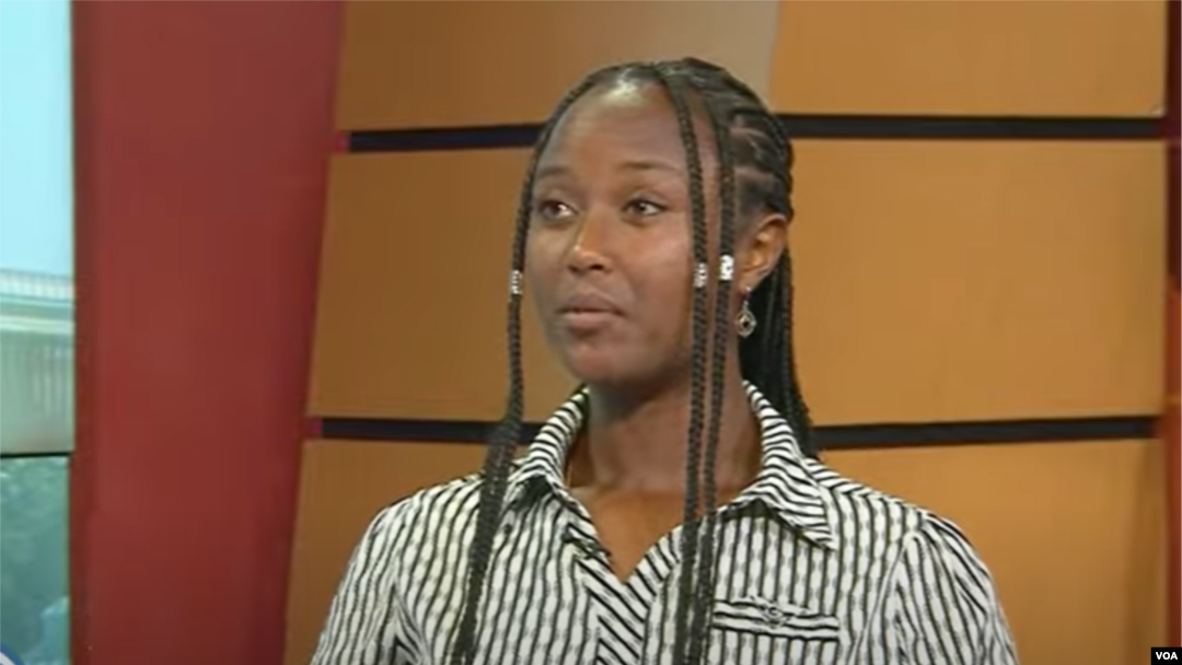 Loza Abera is the first Ethiopian woman to sign a contract to play professional women’s football in the United States. (VOA)