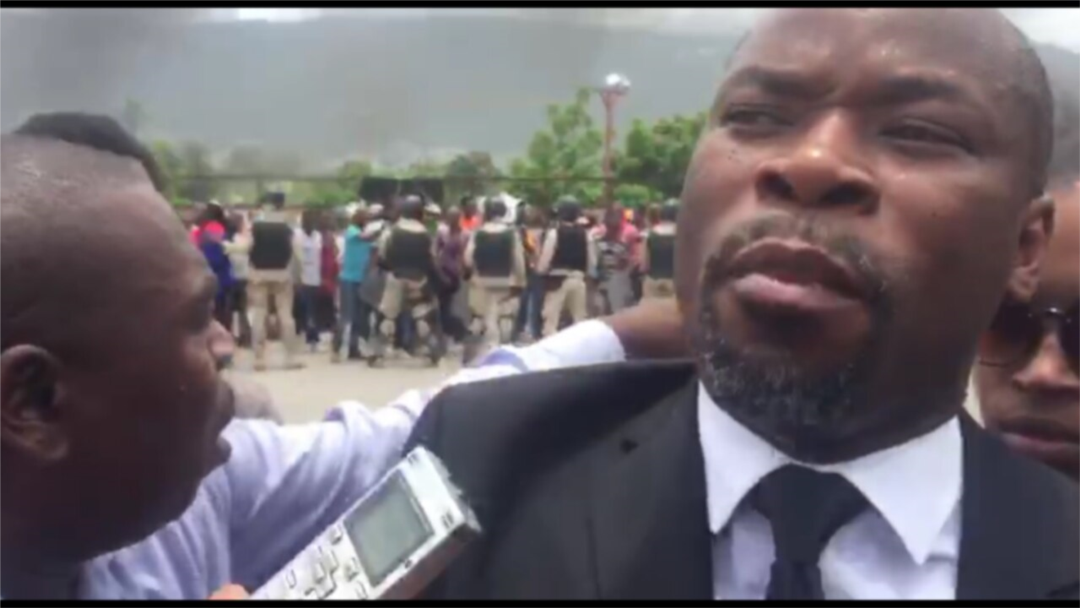 Haitian opposition Deputy Jean Marcel Lumerant. (M. Vilme/VOA)