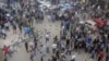 Egyptian protesters gather outside the country's high court in Cairo, Egypt, Nov. 24, 2012.