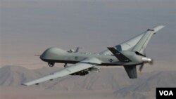 The United States frequently uses drones to wage war on terrorists. Somalia officials say a drone strike overnight Monday is reported to have hit Islamic extremist group al-Shabab.