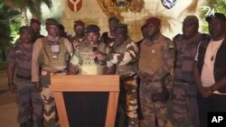 Maafisa waasi nchini Gabon wakitangaza kuchukua nchi na kusitisha matokeo ya uchaguzi