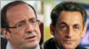 Francois Hollande and Nicolas Sarkozy