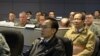 韩国总统李明博听取美国驻韩部队汇报