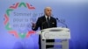 FILE - French Foreign Affairs Minister Laurent Fabius attends a news conference in Paris.
