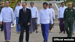 President U Thein Sein leave to 3 Europian countries. (Photo from President Office website) September 1st, 2014