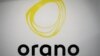 FILE - This Dec. 14, 2022, photo shows the Orano logo at the crisis unit of the Orano la Hague reprocessing plant, in La Hague, France. Niger's military junta is disputing a decision by French nuclear fuel firm Orano to halt uranium production, according to AFP reporting.