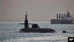 Gulf Tensions US Submarine