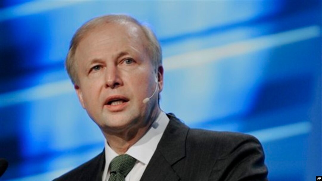 BP Group Chief Executive Bob Dudley speaks at the IHS CeraWEEK energy conference, Houston, March 6, 2013.