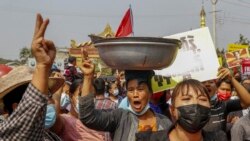 VOA Asia - Praise for Myanmar protesters